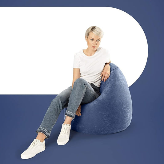 "Bean Bag Chair: The Ultimate Lazy Throne for Kids and Adults - Because Sitting on Regular Chairs is Overrated!"