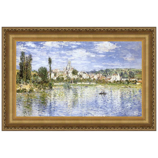 " Vetheuil in Summer, 1880 " by Claude Monet on Canvas