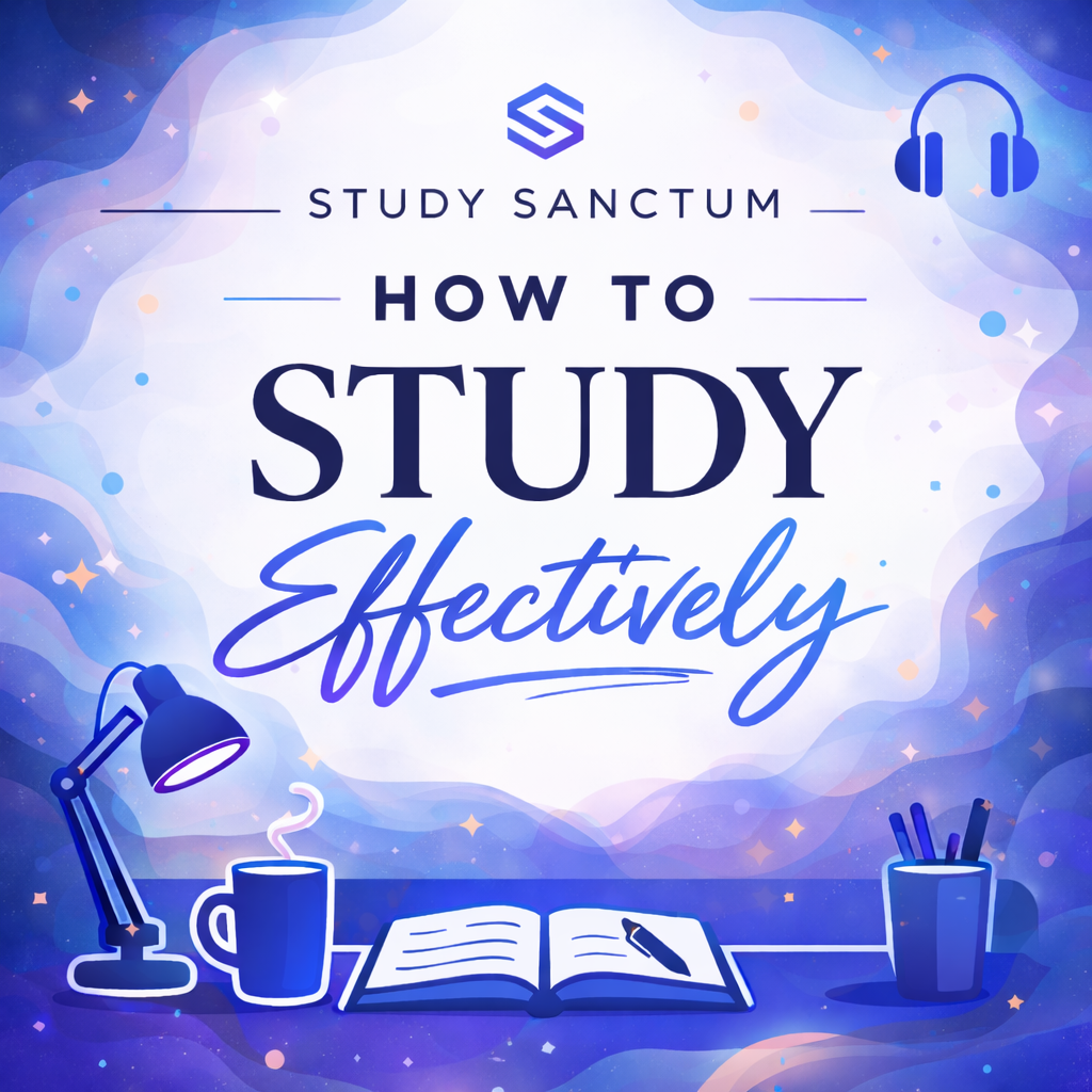 Study Sanctum: How to Study Effectively (AUDIO EDITION)