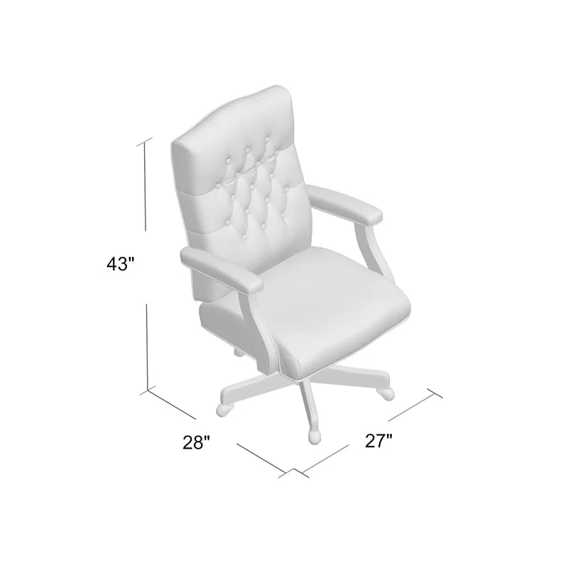 Strom Velvet Executive Chair